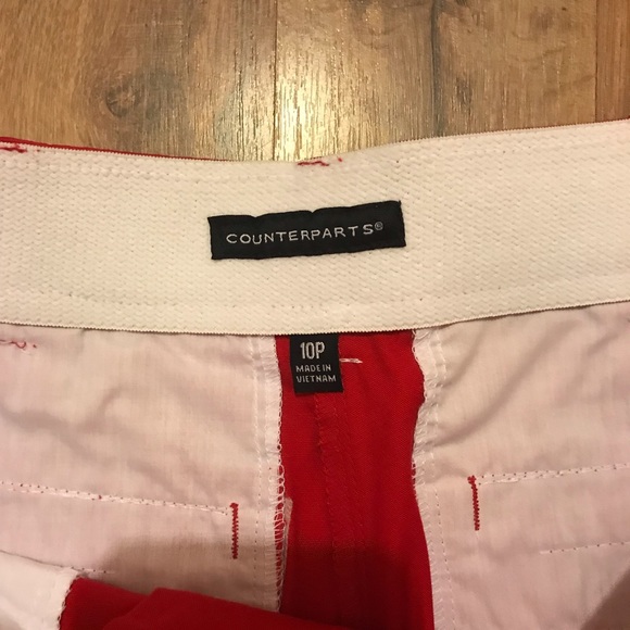 ✨RED WMNS COUNTERPART DRESS PANTS- SZ. 10 P✨ - Picture 3 of 4